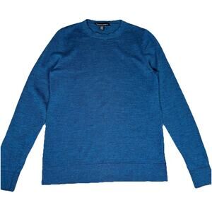 Katherine Barclay Merino Extra Fine 100% Wool Pullover Sweater Crew Neck Sz S